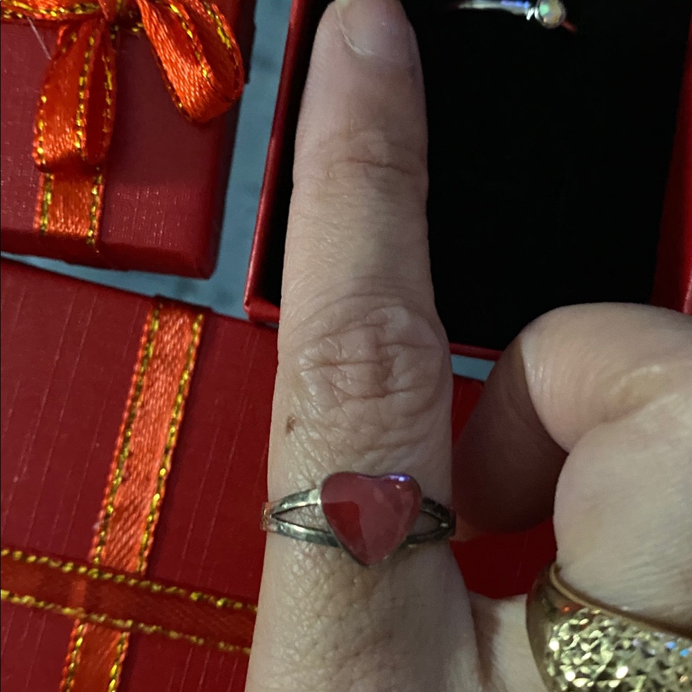Coral 🪸 Heart 🩷ring!